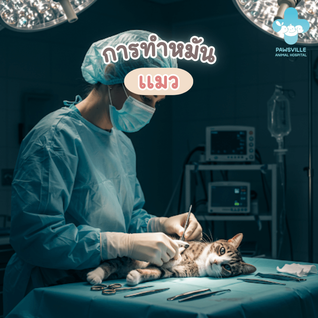 การทำหมันแมว
